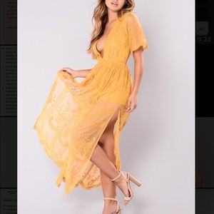 NWT Set The Love on Fire Dress